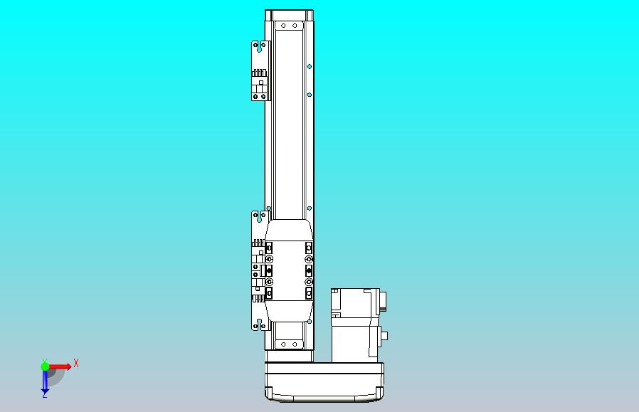 滚珠丝杠直线轴内置导轨TPA-GCR-40-1210C-L150-ML-M10-N3