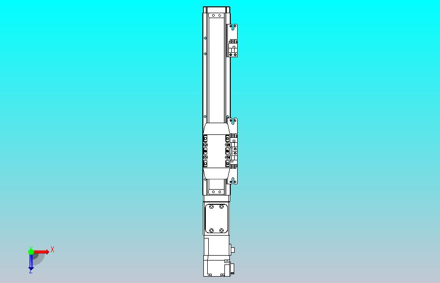 滚珠丝杠直线轴内置导轨TPA-GCR-40-1210C-L150-M-M10-N3