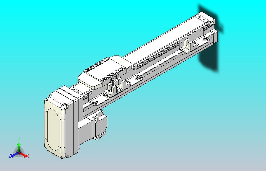 滚珠丝杠直线轴内置导轨TPA-GCR-40-1210C-L150-MP-M10-N3