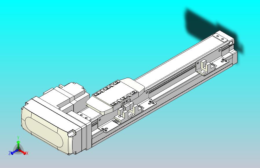 滚珠丝杠直线轴内置导轨TPA-GCR-40-1210C-L150-MR-M10-N3