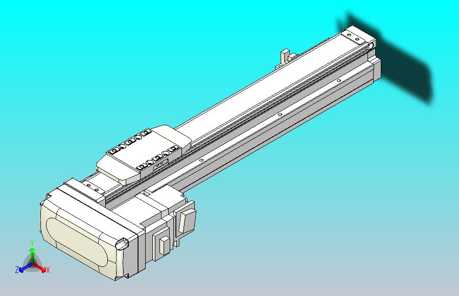 滚珠丝杠直线轴内置导轨TPA-GCR-40-1210C-L200-ML-M10-N3