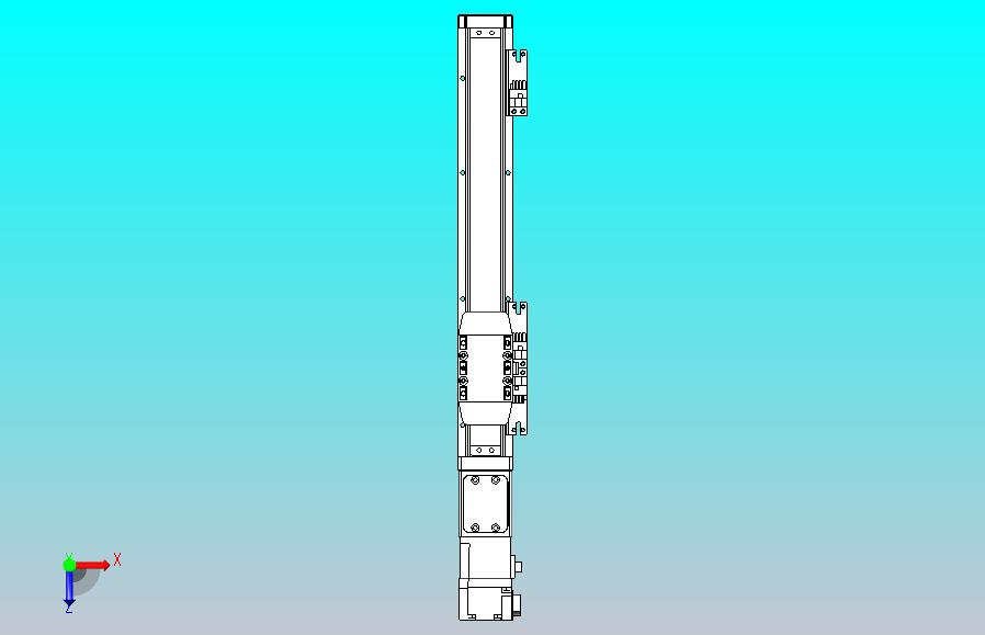 滚珠丝杠直线轴内置导轨TPA-GCR-40-1210C-L200-M-M10-N3
