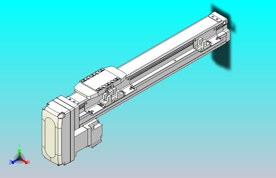 滚珠丝杠直线轴内置导轨TPA-GCR-40-1210C-L200-MP-M10-N3