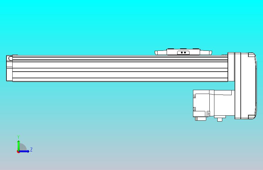 滚珠丝杠直线轴内置导轨TPA-GCR-40-1210C-L200-MP-M10-N3