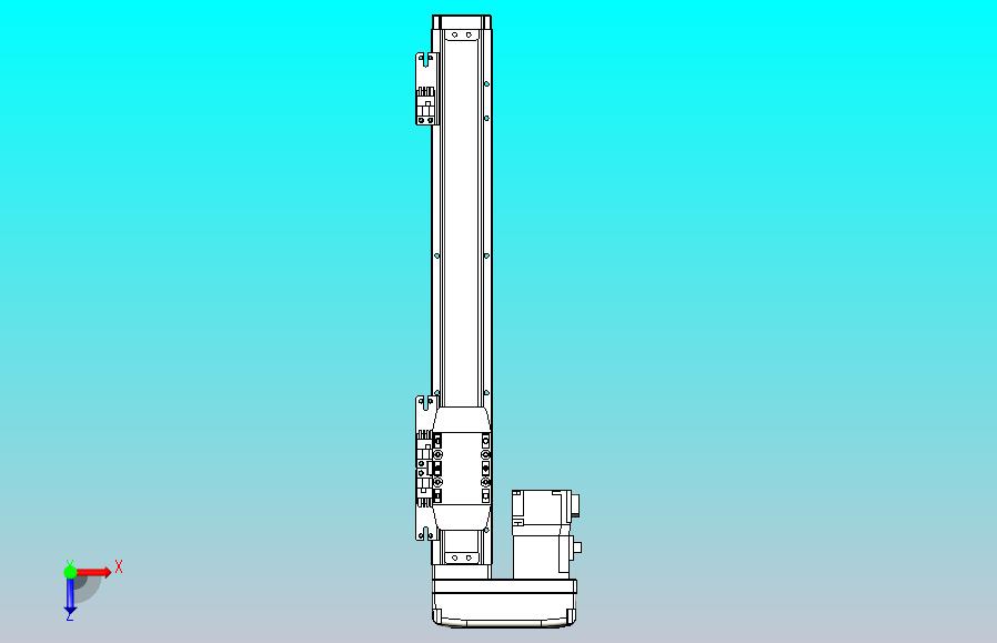 滚珠丝杠直线轴内置导轨TPA-GCR-40-1210C-L250-ML-M10-N3