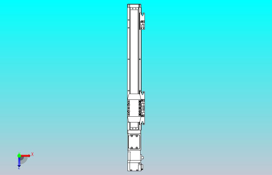 滚珠丝杠直线轴内置导轨TPA-GCR-40-1210C-L250-M-M10-N3