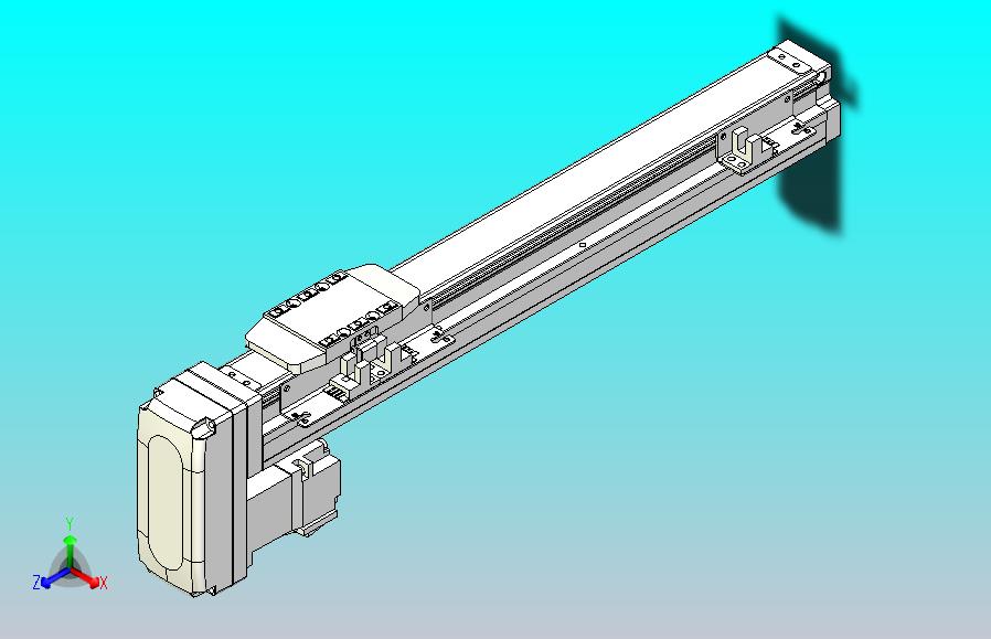 滚珠丝杠直线轴内置导轨TPA-GCR-40-1210C-L250-MP-M10-N3