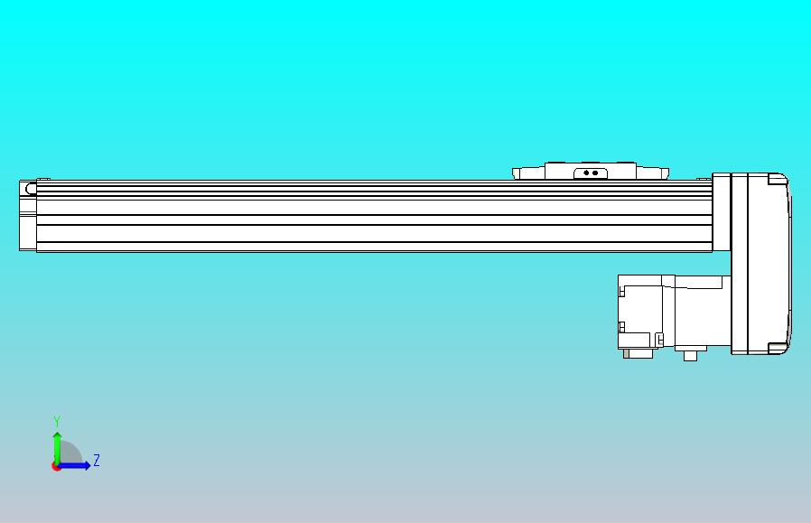 滚珠丝杠直线轴内置导轨TPA-GCR-40-1210C-L250-MP-M10-N3
