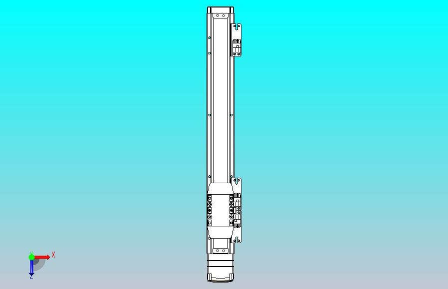 滚珠丝杠直线轴内置导轨TPA-GCR-40-1210C-L250-MP-M10-N3