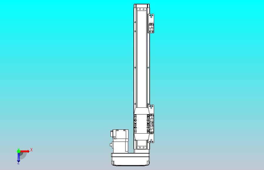 滚珠丝杠直线轴内置导轨TPA-GCR-40-1210C-L250-MR-M10-N3