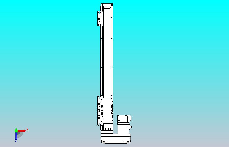 滚珠丝杠直线轴内置导轨TPA-GCR-40-1210C-L300-ML-M10-N3
