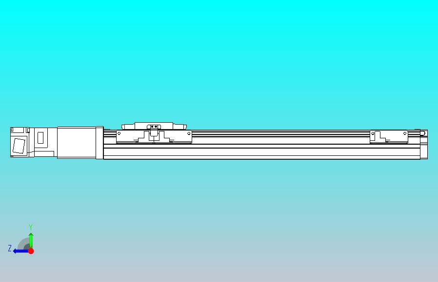 滚珠丝杠直线轴内置导轨TPA-GCR-40-1210C-L300-M-M10-N3