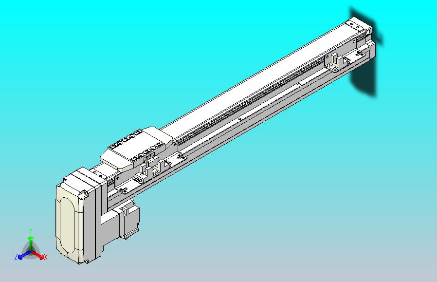 滚珠丝杠直线轴内置导轨TPA-GCR-40-1210C-L300-MP-M10-N3