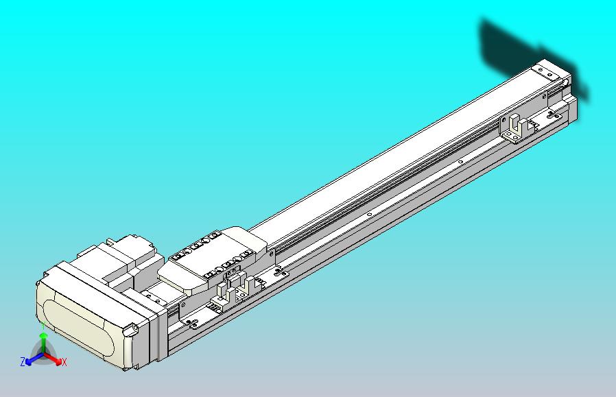 滚珠丝杠直线轴内置导轨TPA-GCR-40-1210C-L300-MR-M10-N3