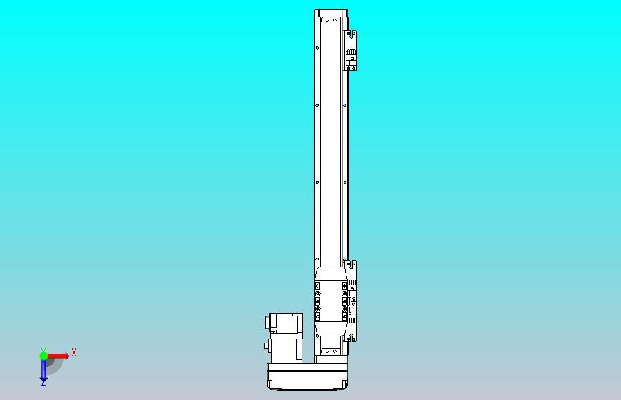 滚珠丝杠直线轴内置导轨TPA-GCR-40-1210C-L300-MR-M10-N3