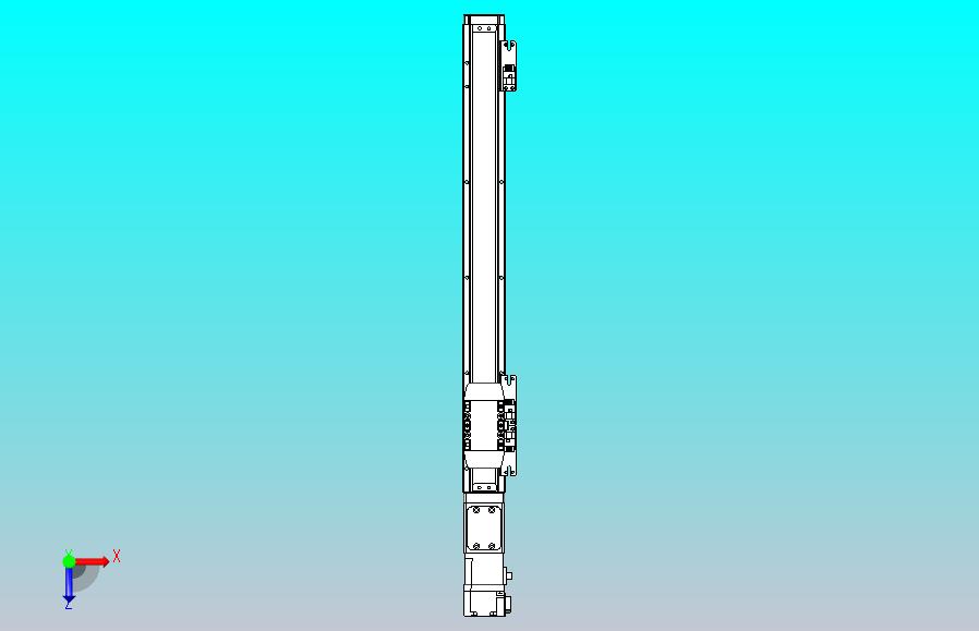 滚珠丝杠直线轴内置导轨TPA-GCR-40-1210C-L350-M-M10-N3
