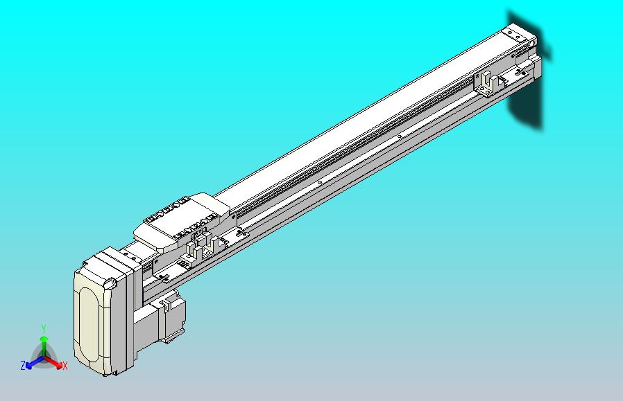 滚珠丝杠直线轴内置导轨TPA-GCR-40-1210C-L350-MP-M10-N3