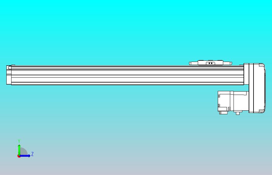 滚珠丝杠直线轴内置导轨TPA-GCR-40-1210C-L350-MP-M10-N3