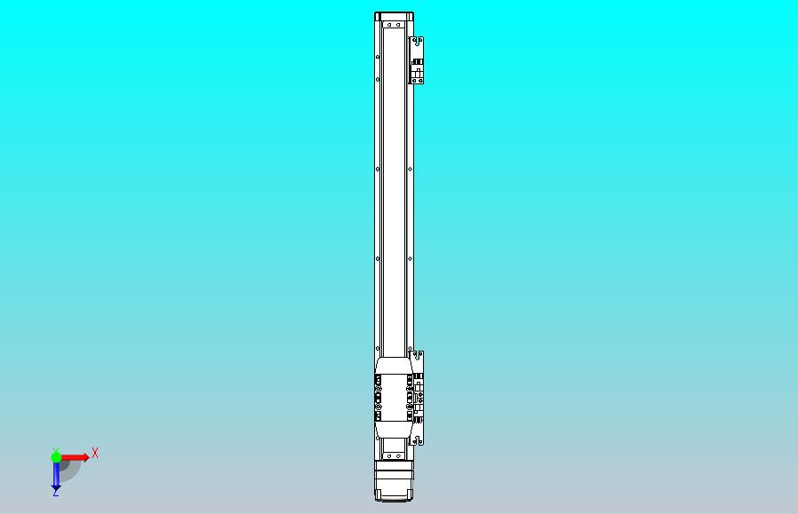 滚珠丝杠直线轴内置导轨TPA-GCR-40-1210C-L350-MP-M10-N3
