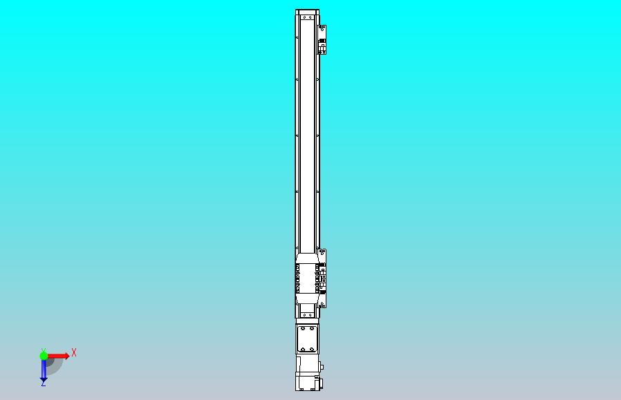 滚珠丝杠直线轴内置导轨TPA-GCR-40-1210C-L400-M-M10-N3