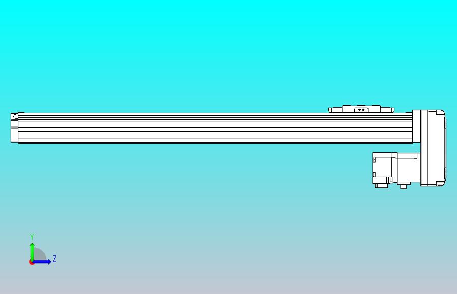 滚珠丝杠直线轴内置导轨TPA-GCR-40-1210C-L400-MP-M10-N3
