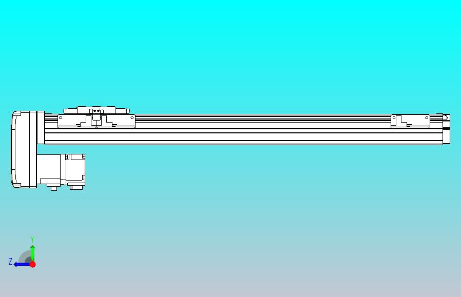 滚珠丝杠直线轴内置导轨TPA-GCR-40-1210C-L400-MP-M10-N3