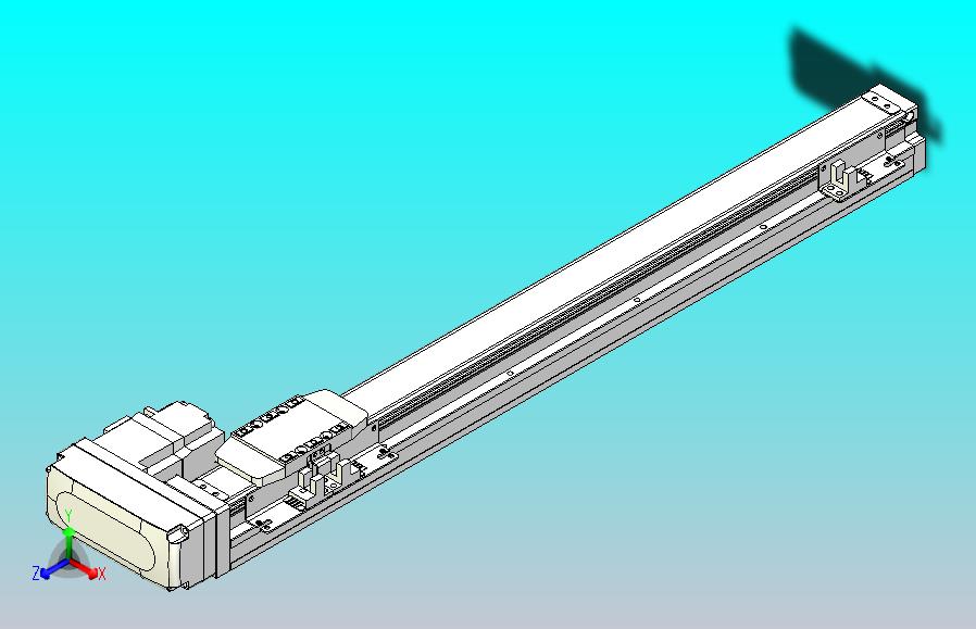 滚珠丝杠直线轴内置导轨TPA-GCR-40-1210C-L400-MR-M10-N3