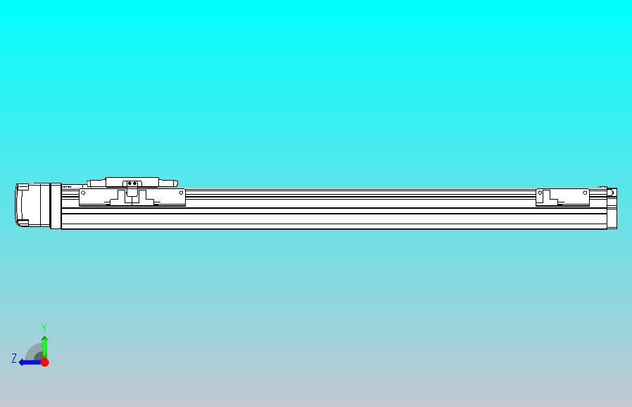 滚珠丝杠直线轴内置导轨TPA-GCR-40-1210C-L400-MR-M10-N3