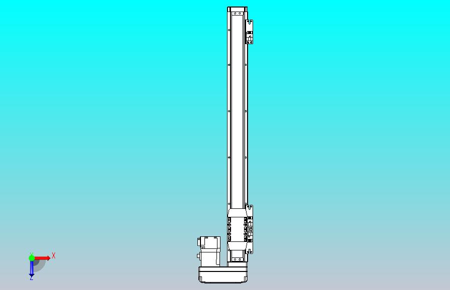 滚珠丝杠直线轴内置导轨TPA-GCR-40-1210C-L400-MR-M10-N3