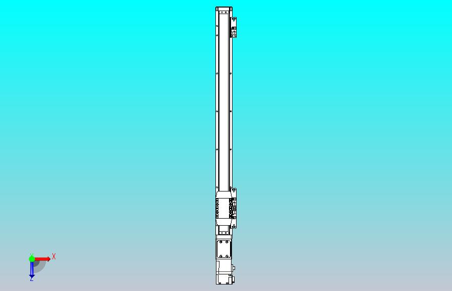 滚珠丝杠直线轴内置导轨TPA-GCR-40-1210C-L450-M-M10-N3
