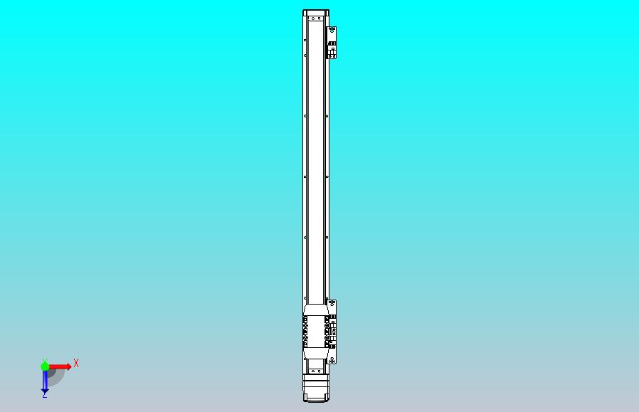滚珠丝杠直线轴内置导轨TPA-GCR-40-1210C-L450-MP-M10-N3