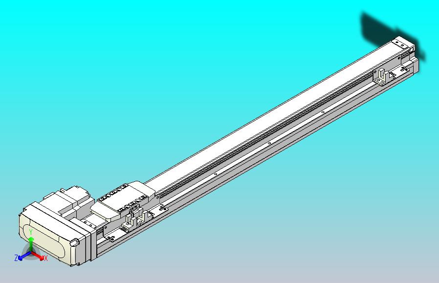 滚珠丝杠直线轴内置导轨TPA-GCR-40-1210C-L450-MR-M10-N3