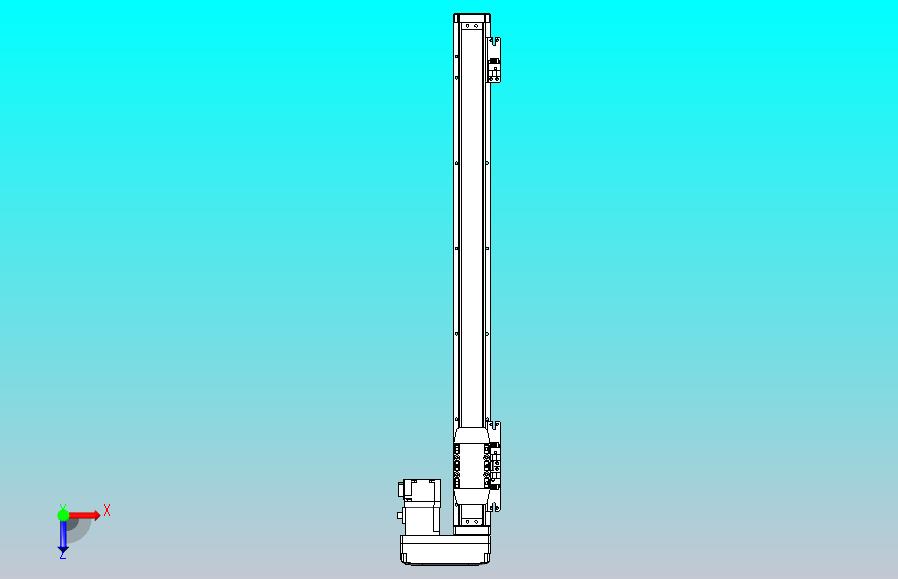 滚珠丝杠直线轴内置导轨TPA-GCR-40-1210C-L450-MR-M10-N3