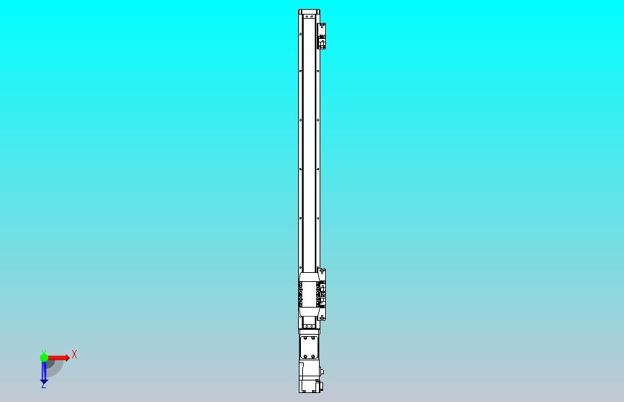 滚珠丝杠直线轴内置导轨TPA-GCR-40-1210C-L500-M-M10-N3
