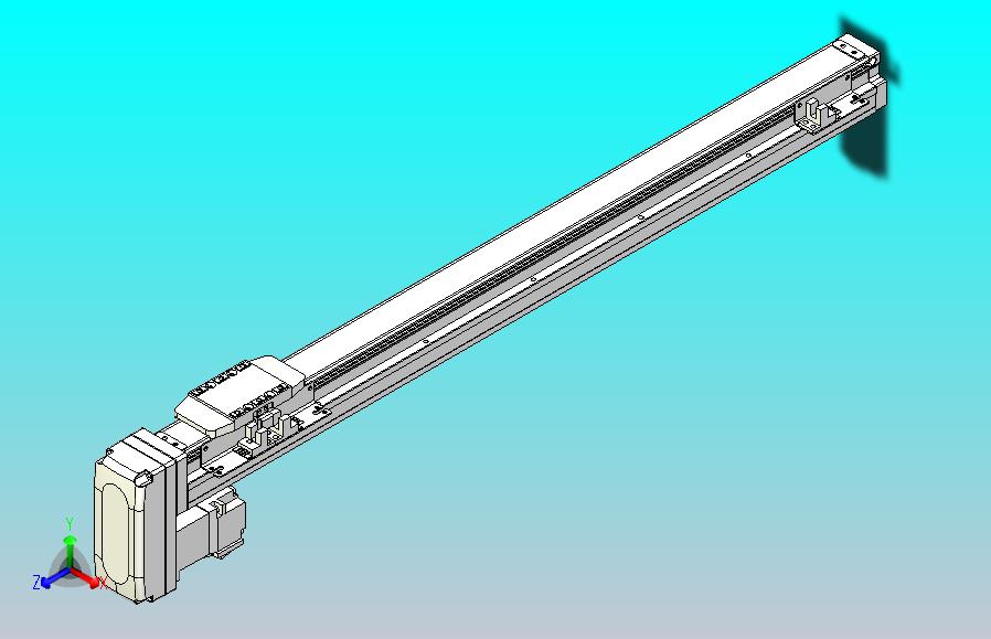 滚珠丝杠直线轴内置导轨TPA-GCR-40-1210C-L500-MP-M10-N3