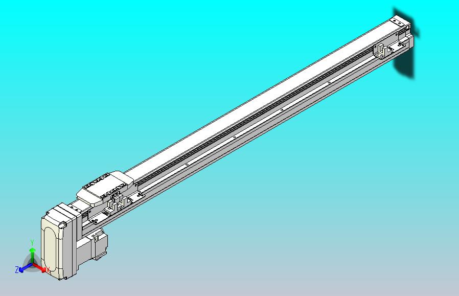 滚珠丝杠直线轴内置导轨TPA-GCR-40-1210C-L550-MP-M10-N3