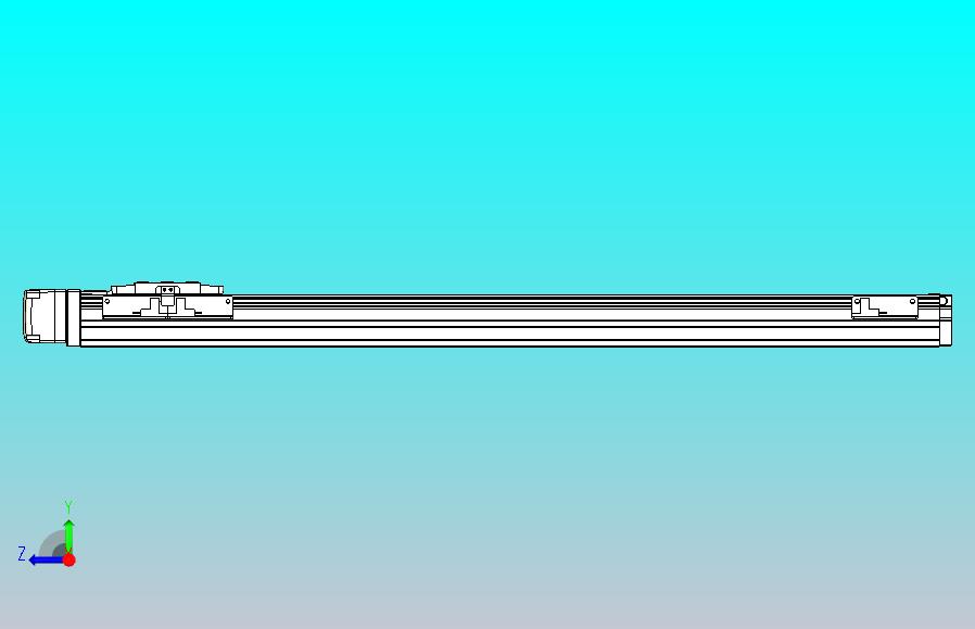 滚珠丝杠直线轴内置导轨TPA-GCR-40-1210C-L550-MR-M10-N3