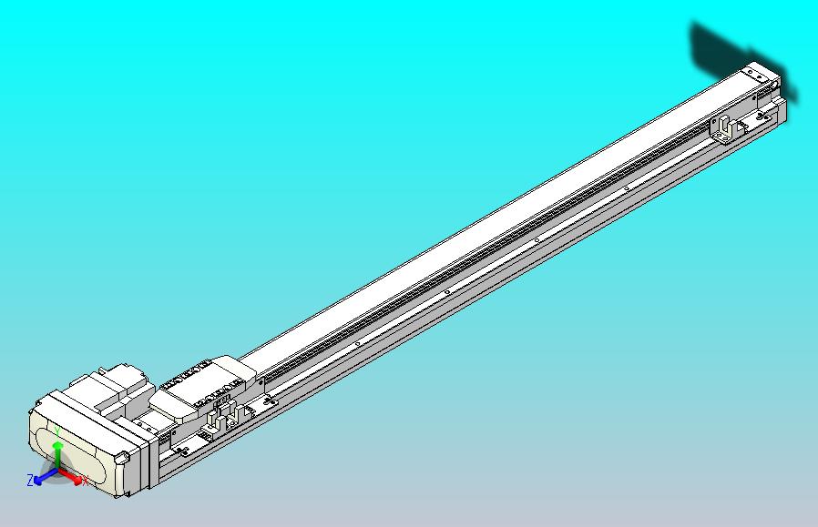 滚珠丝杠直线轴内置导轨TPA-GCR-40-1210C-L550-MR-M10-N3