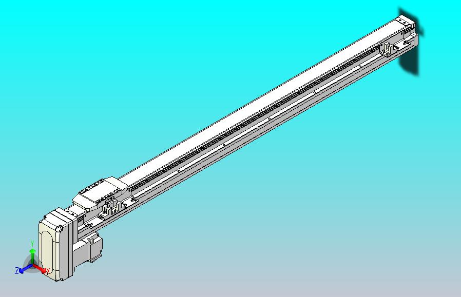 滚珠丝杠直线轴内置导轨TPA-GCR-40-1210C-L600-MP-M10-N3