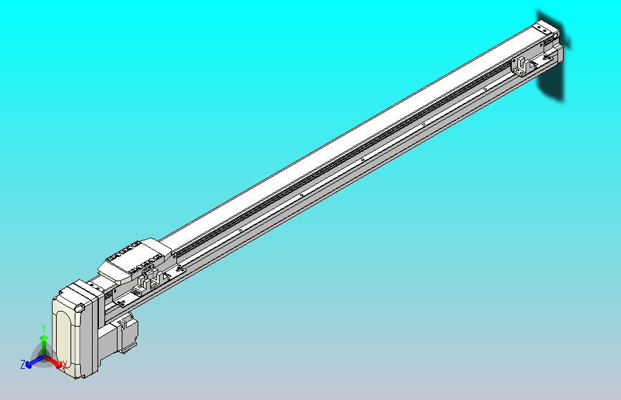 滚珠丝杠直线轴内置导轨TPA-GCR-40-1210C-L600-MP-M10-N3
