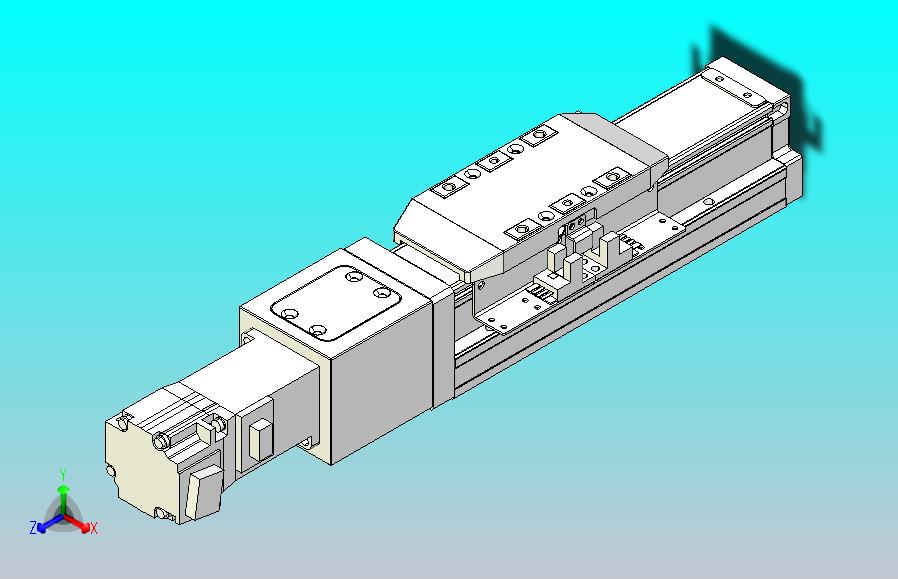 滚珠丝杠直线轴内置导轨TPA-GCR-50-1210C-L50-M-M10-N3