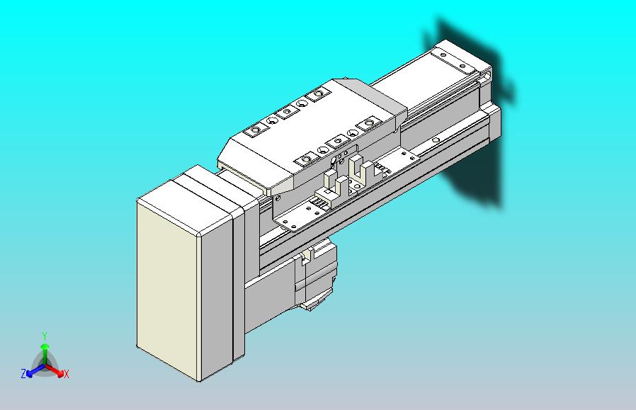滚珠丝杠直线轴内置导轨TPA-GCR-50-1210C-L50-MP-M10-N3