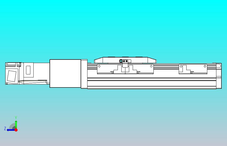 滚珠丝杠直线轴内置导轨TPA-GCR-50-1210C-L100-M-M10-N3