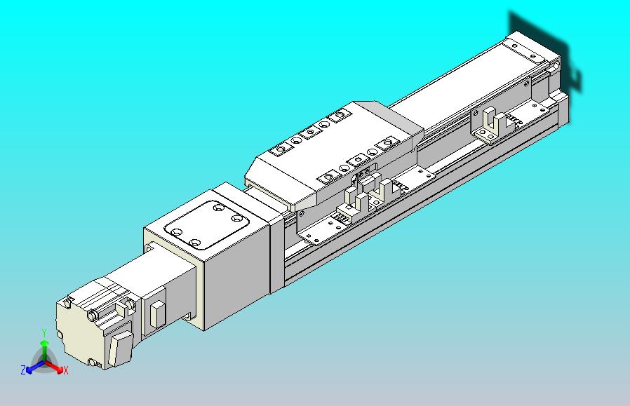 滚珠丝杠直线轴内置导轨TPA-GCR-50-1210C-L100-M-M10-N3