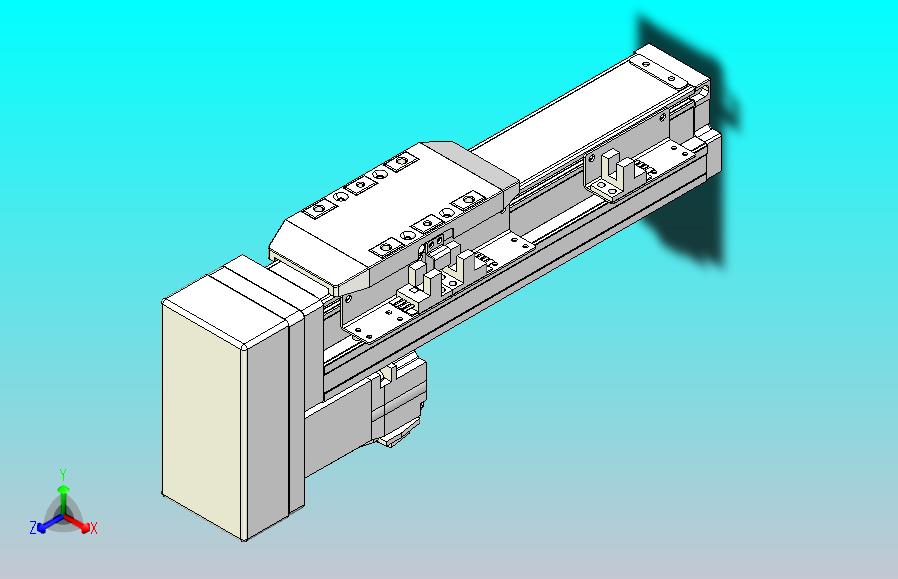 滚珠丝杠直线轴内置导轨TPA-GCR-50-1210C-L100-MP-M10-N3