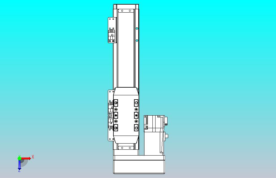 滚珠丝杠直线轴内置导轨TPA-GCR-50-1210C-L150-ML-M10-N3