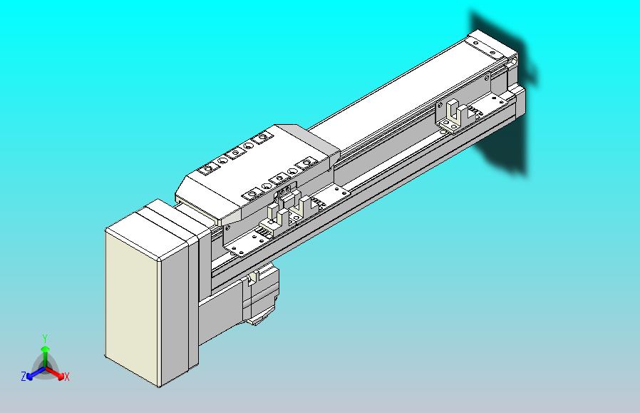 滚珠丝杠直线轴内置导轨TPA-GCR-50-1210C-L150-MP-M10-N3