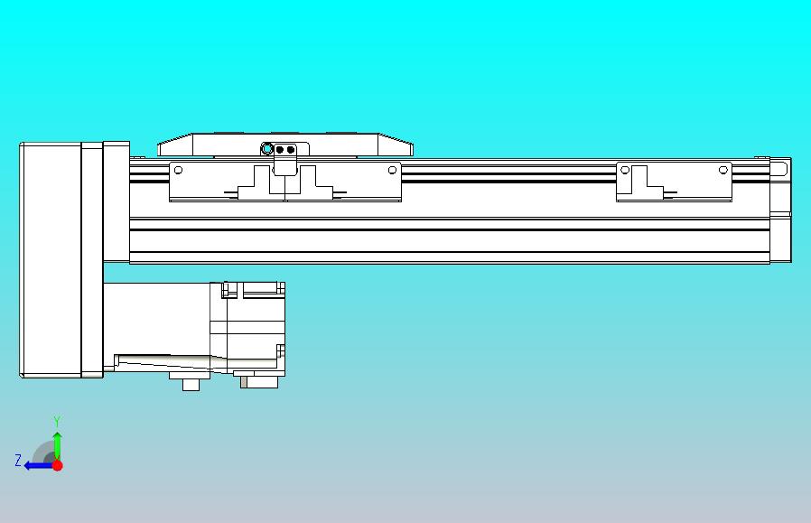滚珠丝杠直线轴内置导轨TPA-GCR-50-1210C-L150-MP-M10-N3