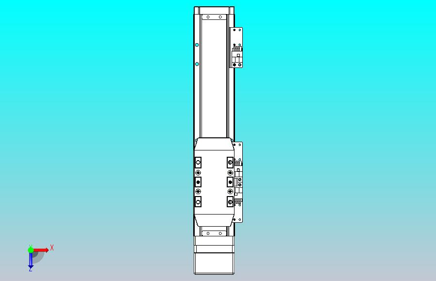 滚珠丝杠直线轴内置导轨TPA-GCR-50-1210C-L150-MP-M10-N3
