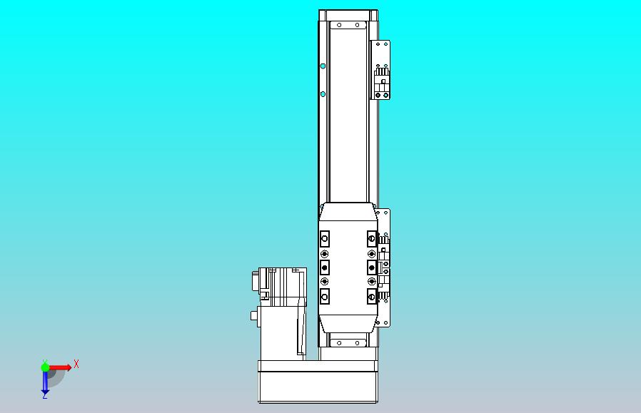 滚珠丝杠直线轴内置导轨TPA-GCR-50-1210C-L150-MR-M10-N3